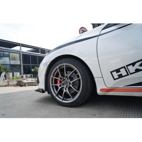 Honda Civic EG6 EK9 EX Seden P40S 4 Piston Forged Caliper With 330*28mm Rotor 17 inch Wheel