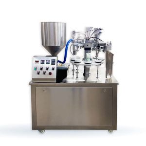 Gel Cosmetic 200ml Tube Filling Machine 4kw Ultrasonic Tube Sealing Machine