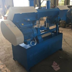 GH4235 Double column cutting capacity 350-350*350 horizontal band saw machine
