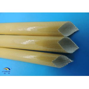 Flexible Braid Fiberglass Sleeving with PU coated for Heating Equipments