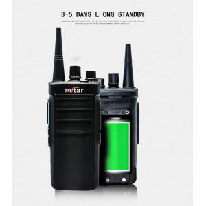 16channels Memory Channel and DC3.7V Rated Voltage Mini UHF Radio for Seamless