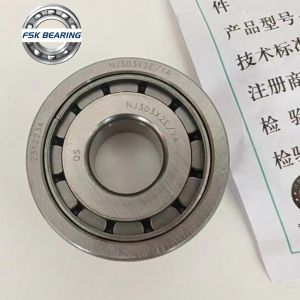 Quality Steel Cage NJ303X2E/YA Cylindrical Roller Bearing Gearbox Bearing China Manufacturer for sale