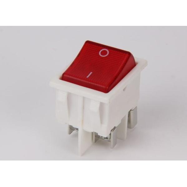 Buy Dpst 4 Pins Double Electrical Rocker Switches 12A 250VAC Brass Terminal at wholesale prices