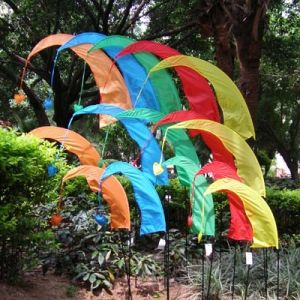 Spring Garden Flag Solid color