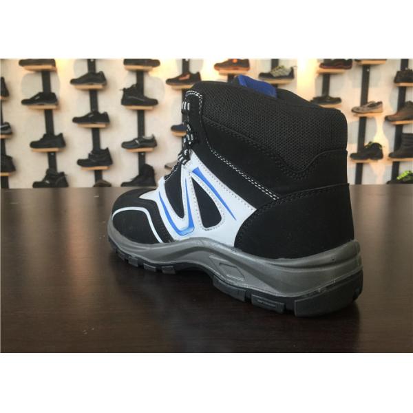 Impact Absorbing Mens Comfortable Work Shoes 3 / 16 Depth Insole Steel Cap Work Boots