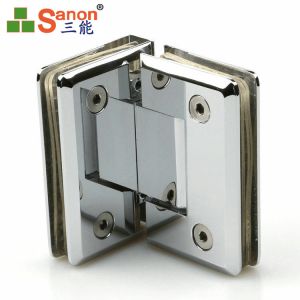 Hotel Bathroom SS Door Fittings Stainless Steel Flag Square Spring Hinge