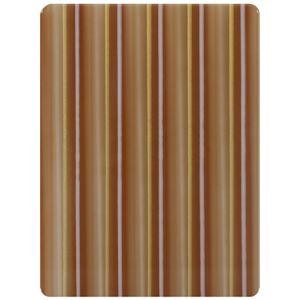 Quality Brown Striped Cast Pattern Acrylic Sheets Panel 24X40 Inch for sale