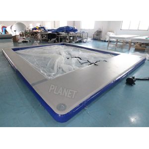 Double Layer Ocean Jellyfish Pool Floating Inflatable Sea Swimming Pool With Net