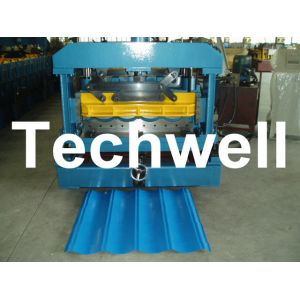 Automatical Hydraulic Cutting Roof Tile, Metal Roof Glazed Tile Roll Forming
