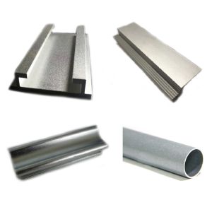 Quality T6 CNC Silver Sand Blasted Anodized Aluminum Profiles for sale