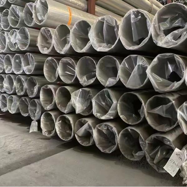 Bright Polished 316L Stainless Steel Pipe In 6m Length OD 6mm - 219mm