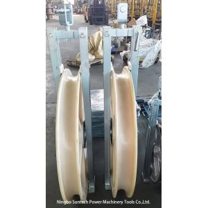 916X110mm 5 Sheaves ACSR 720 Transmission Line Stringing Blocks