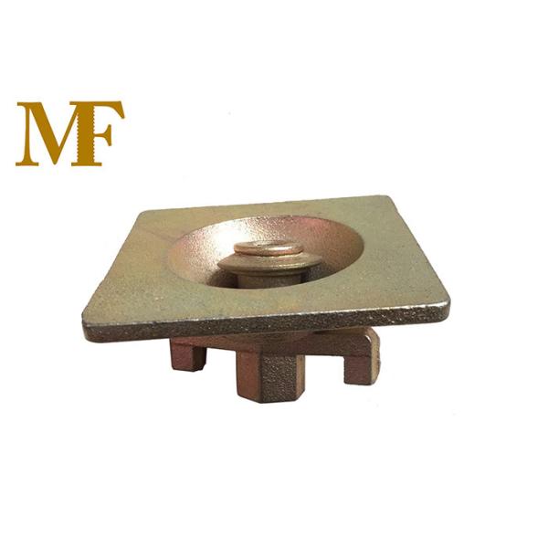 Forged Steel Formwork Tie Nut With Galvanized Finish Load Capacity 10 KN