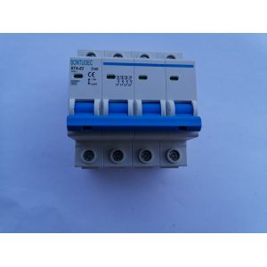 Red Copper Texture Miniature Circuit Breakers 1P Shockproof