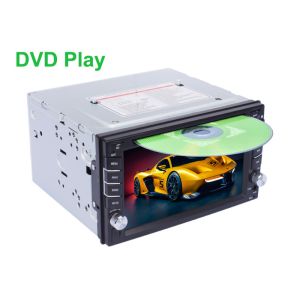 Front USB 2.0 Double Din Car DVD Player Double Din Dvd Head Unit IR Remote