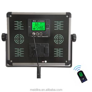 80W D-1080II Professional Video Lighting Kit LCD Film Lighting Equipment With