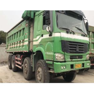 China                  Used HOWO Dump Truck Original Paint. Secondhand HOWO 8*4 375HP Dump Truck on Sale              on sale