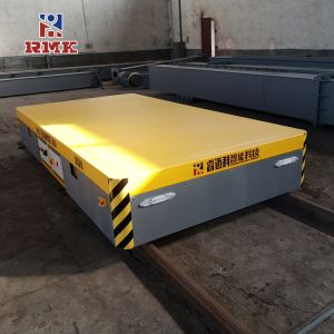 Battery Powered 40 Tons Rail Transfer Trolley Material handling Delivery​