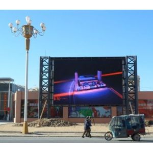 6000cd/m2 Outdoor LED Advertising Billboard SMD3535 P10 AVOE Nova Linsn