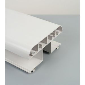 UV Resistant PVC Channel Extrusion Customized Profile Plastic