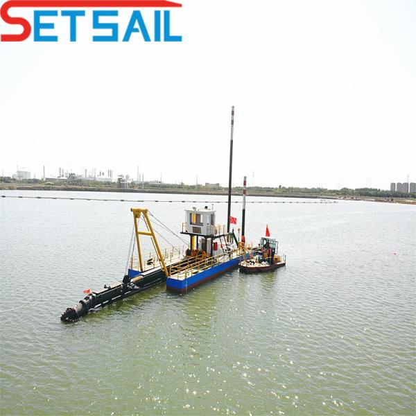 Stable Sand Pump Performance 8 Inch Cutter Suction Sand Dredger
