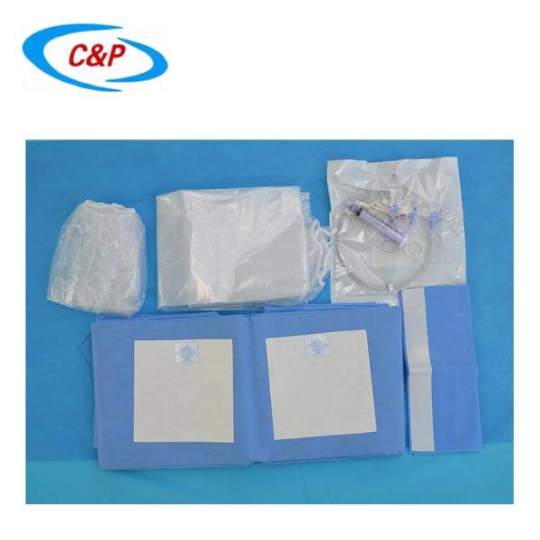 Buy SMS Angiography Procedure Pack Waterproof SMS Blue CE ISO13485 Certified at wholesale prices