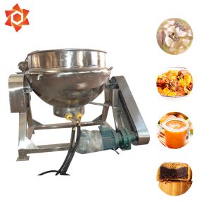 Stainless Steel Meat Processing Equipment Electric Steam Jacketed Kettle