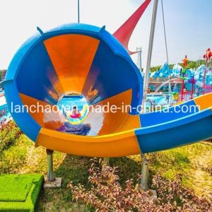 LANCHAO-WS11 Amusement Park Water Slide Equipment Famiy Water Slide