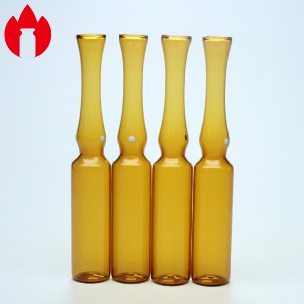 Buy 2ml Brown Borosilicate Glass Ampoule at wholesale prices