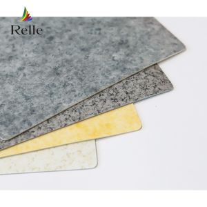 White Gray Vinyl Floor Mat Roll Heterogeneous Vinyl Flooring For Oman