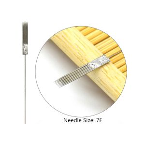 Traditional Tattoo Needle Sets Size 7F Independent Package For Permanent Makeup