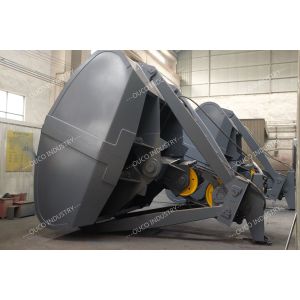27/24cbm Mechanical Clamshell Grab Hardox 500 Nm500 Material Customized
