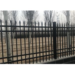 Galvanized Powder Coated Steel Tubular Fence
