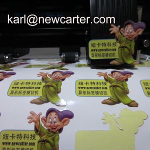 Signkey Cutting Plotter With ARMS SKA720H Cutting Plotter With AAS Printed Label