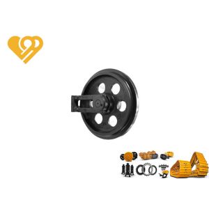 China Komatsu PC40 Construction Machinery OEM Heat Treatment Undercarriage Spare Parts Forge Steel Front Idler Assembly on sale