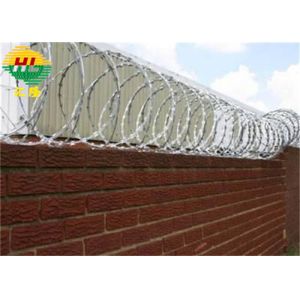 Galvanized Military Concertina Razor Wire Fence Bto-22