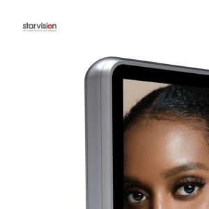 IP55 Mupi Advertising Scrolling Sign Board Floor Standing 5mm Glass