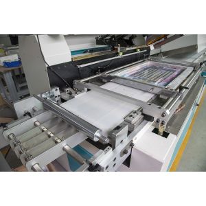 600pcs/Hr 5KW Semi Automatic Screen Printing Machine