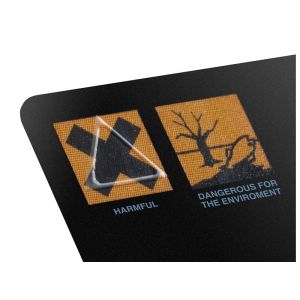 Blindman / Stickers Shrink Wrap Sleeves Recyclable Small Clear