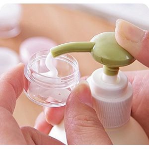 5 Grams Plastic Sample Jars Containers With Lids Leakproof