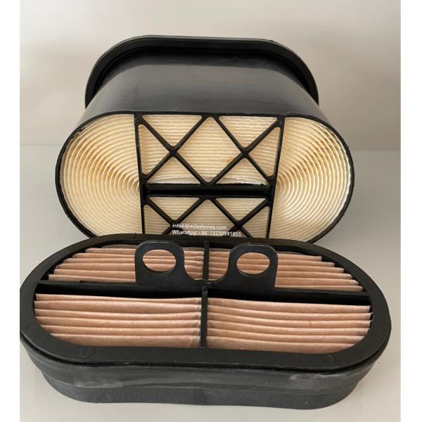 Construction machinery excavator honeycomb air filter P608533 P600975 for engine part