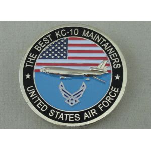 Aircraft Maintenance SQ Personalized Coins By Zinc Alloy Die Casting