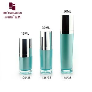 L080 empty plastic lotion pump crystal bottle