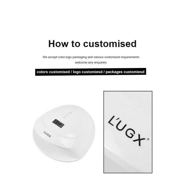 Wattage 56W/28W UV Lamp for Professional Red Light Nail Salon LED Nail Equipment