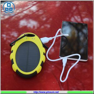 Solar power bank 5000mah for smartphone