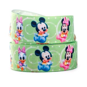 Wholesale 1.5 Custom Cartoon Printed Grosgrain Ribbon