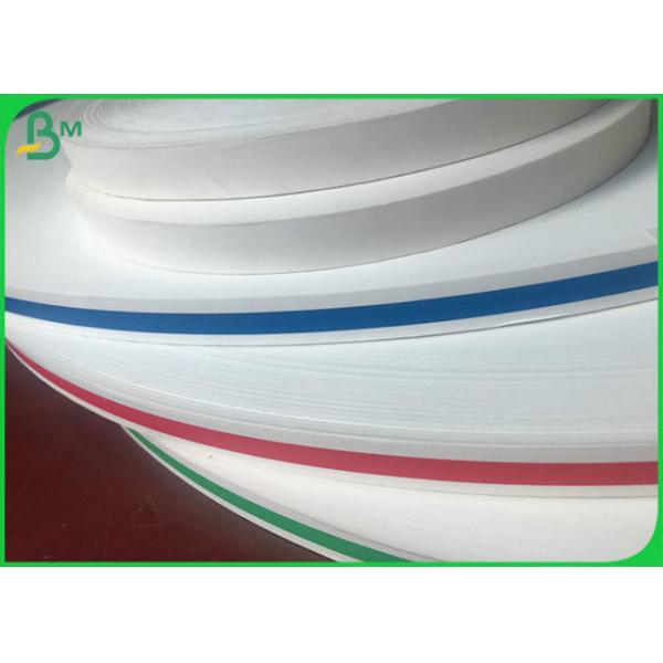 Harmless 28G 60G 120G FDA Brown Straw Paper In Roll 15mm 26mm 31mm Width