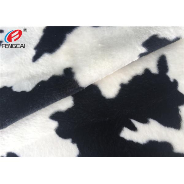 Faux Fur Animal Printing Fabric 100% Polyester Velvet Fabric Home Textile
