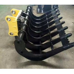 Mall Excavator Root Rake PC210 Brish Rake Riddle Bucket