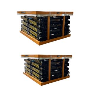 500Kg Stationary Scissor Lift Table Max Height 4.8m